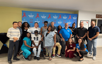 Our home for people living with HIV reopens exactly one year after historic flood